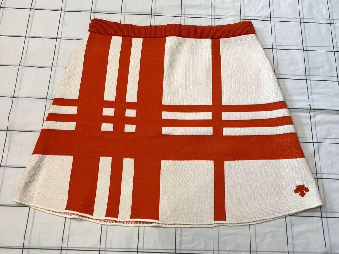 DESCENTE デサント ゴルフ セットアップ ニット スカート 上下セット