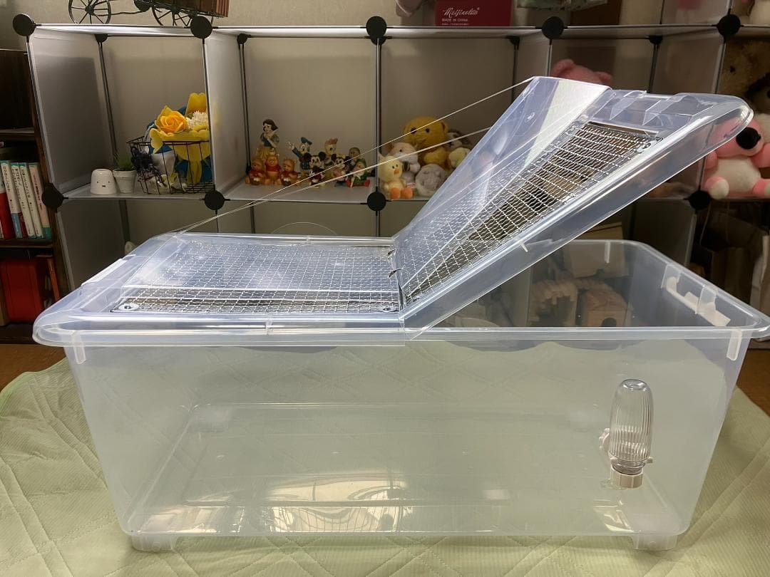 ②【超お得3個セット】広い大きい快適なハムスターケージ ゲージ【DIY】給水器付