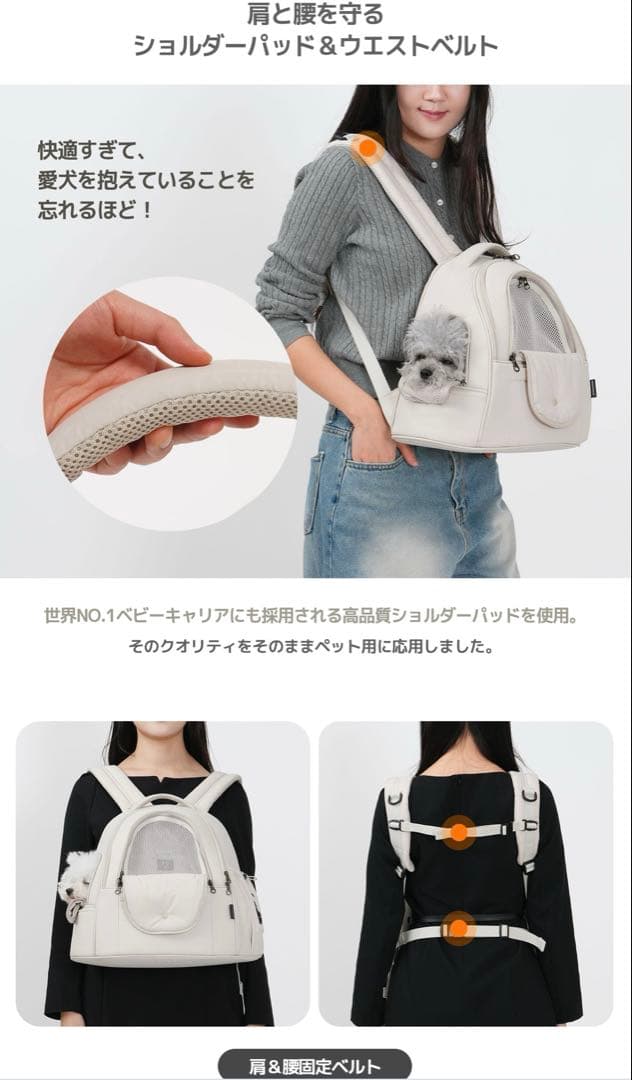 最終価格【未使用】ssoook フロントバッグ ベージュ Sサイズ