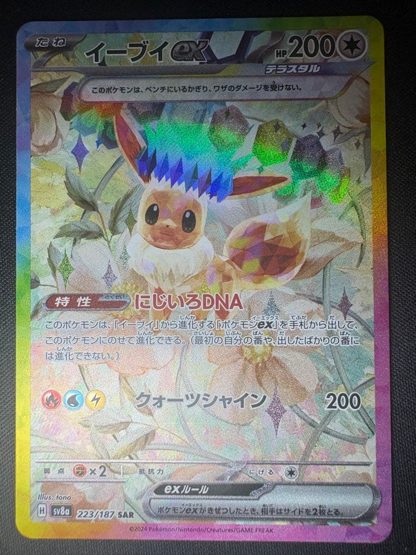 テラスタルフェス　ブイズ4枚セット