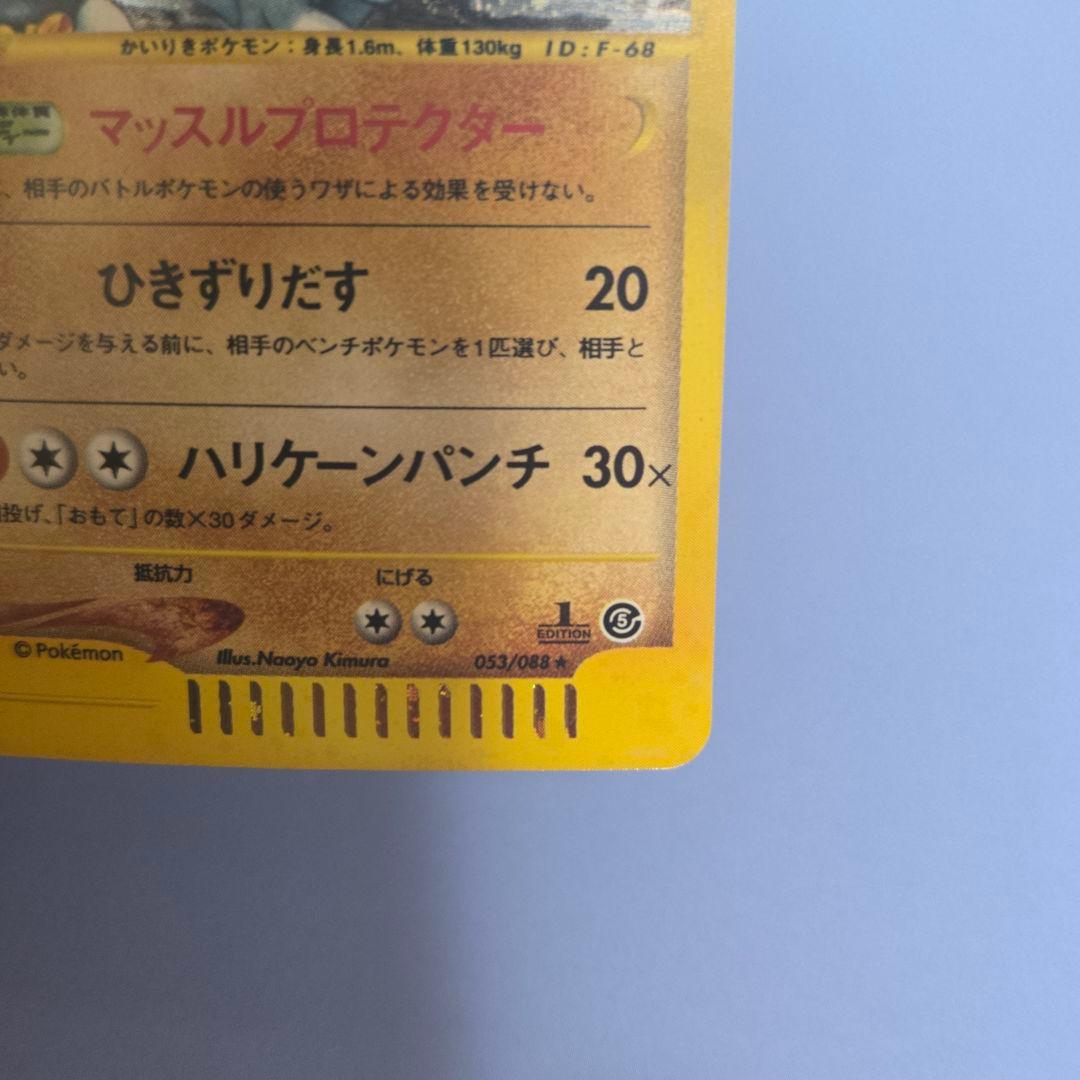 カイリキー 拡張パック第5弾 神秘なる山 053/088 カードe