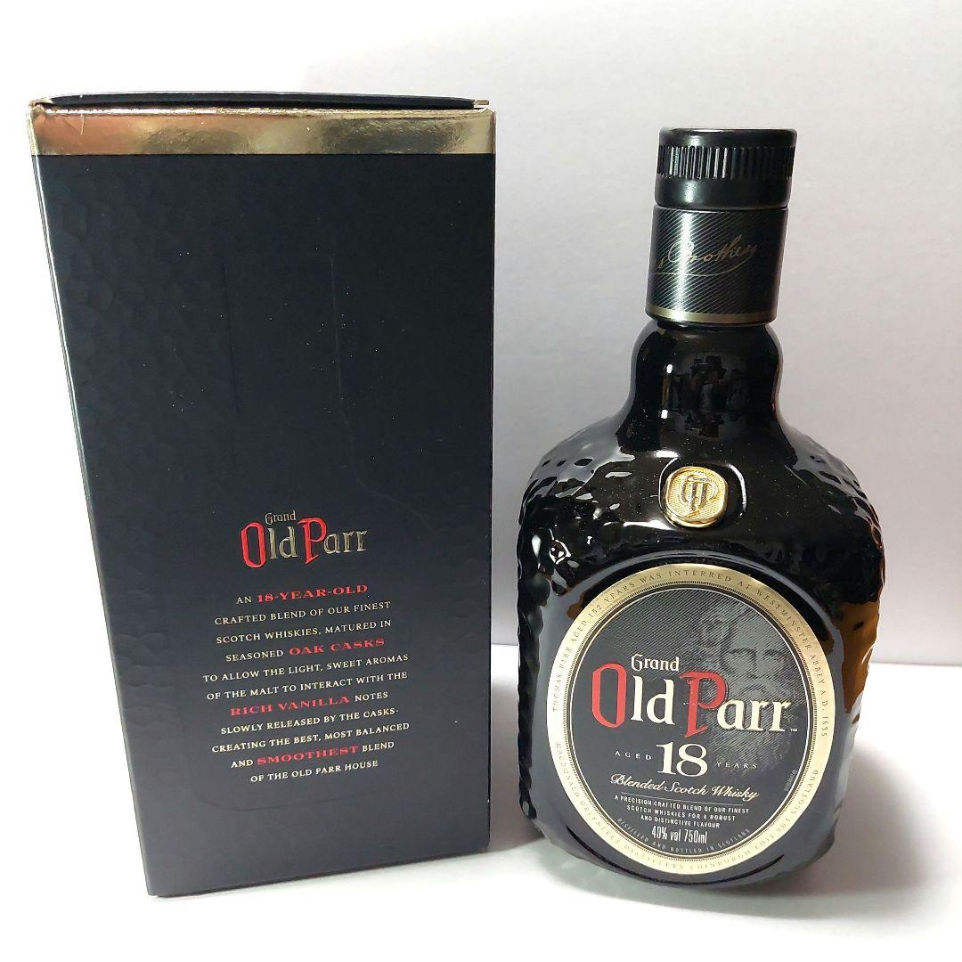 【箱あり未開封】Grand Old Parrオールドパー 18年 750ml
