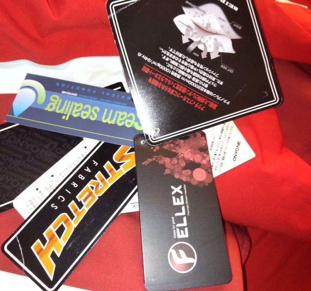 新品タグ付き ON.YO.NE オンヨネ 上下 パンツフルオープン仕様。