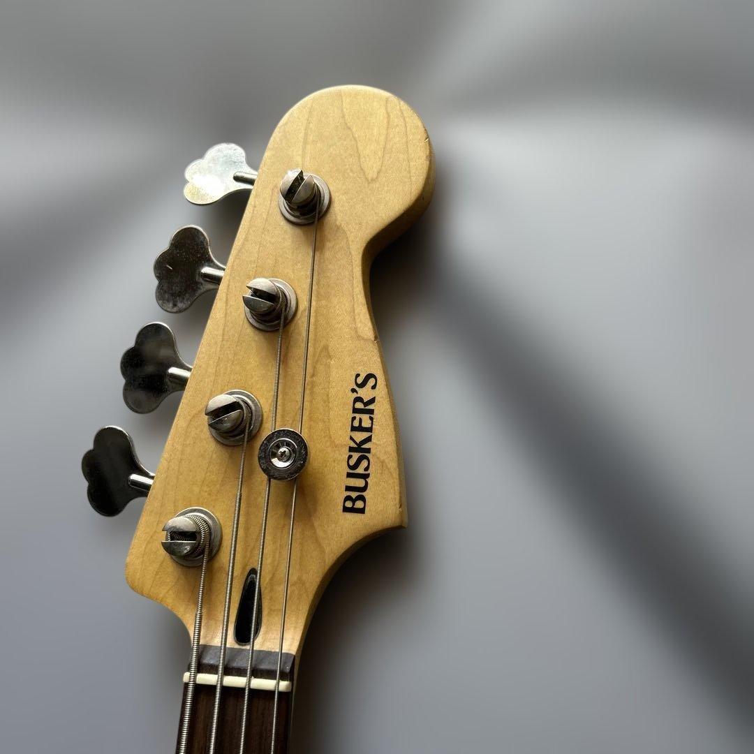 Busker’s バスカーズ　エレキベース ジャズベース ターコイズブルー