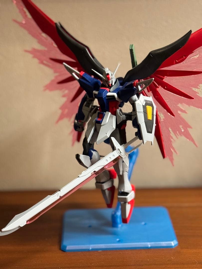 HG デスティニーガンダムSpec-2+ゼウスシルエット組立済み