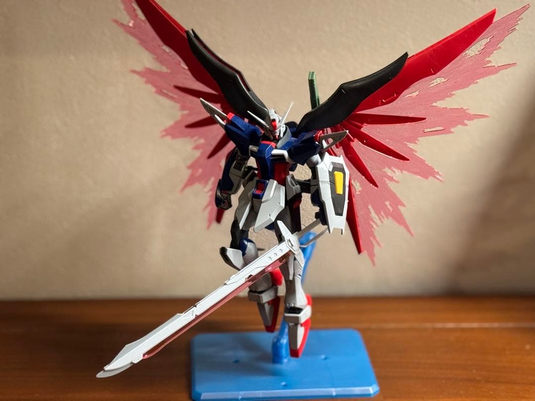 HG デスティニーガンダムSpec-2+ゼウスシルエット組立済み