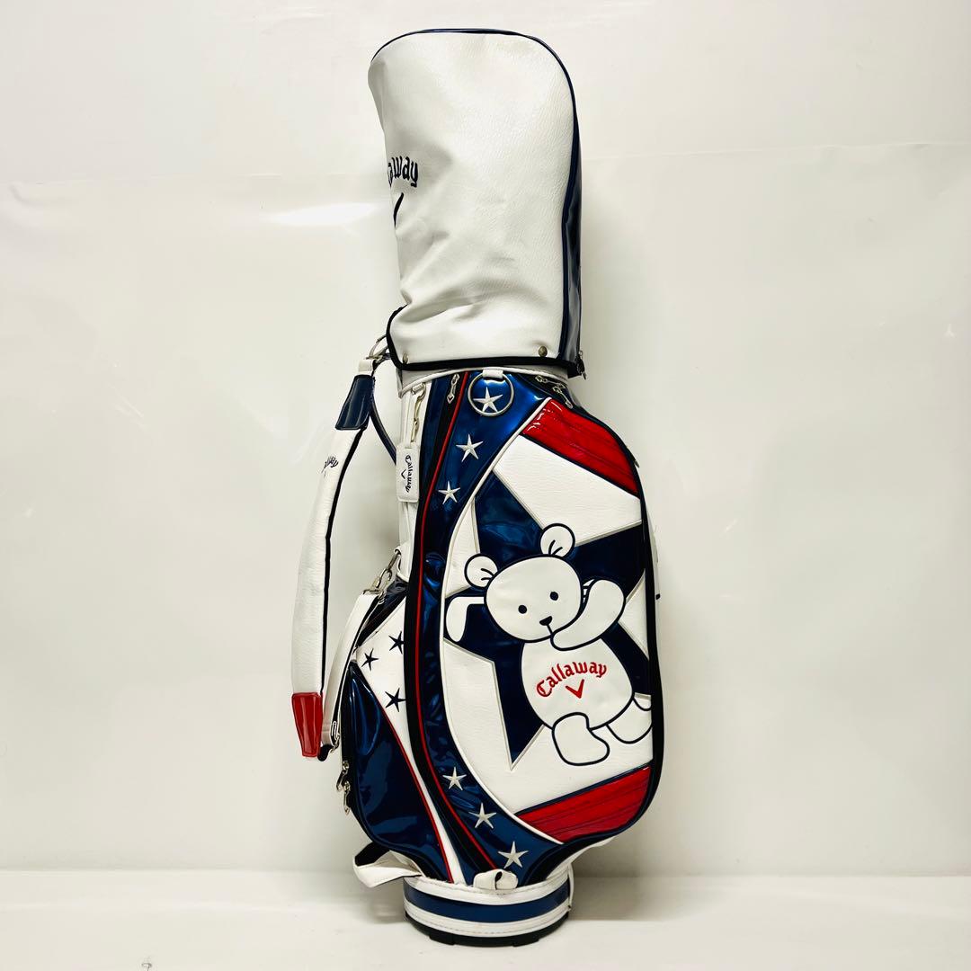 美品　限定モデル　キャロウェイ　キャディバッグ　　レア　キャロウェイベア　くま