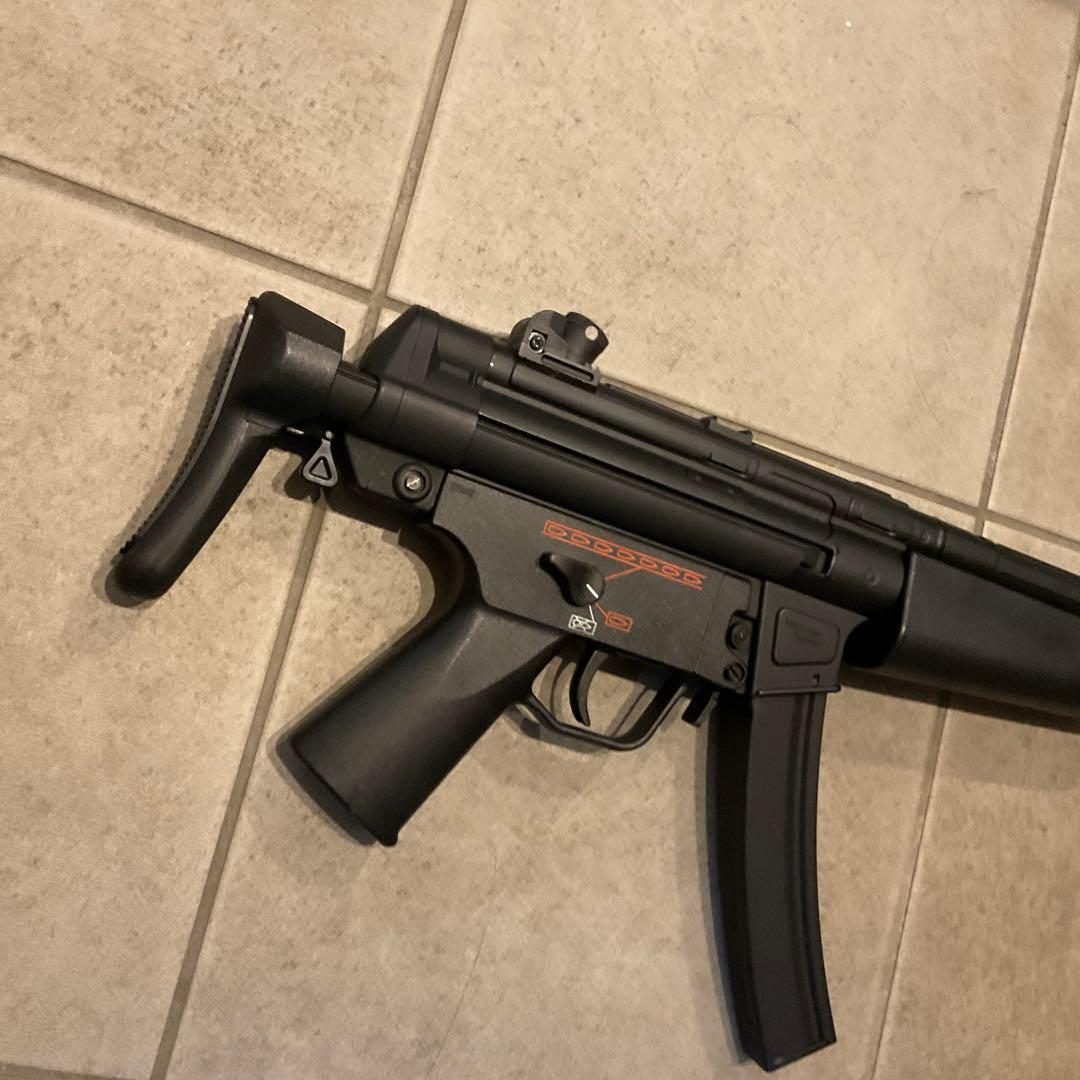 良品92m/s東京マルイ純正電動ガンMP5A5HGオーバーホールメンテ済良品