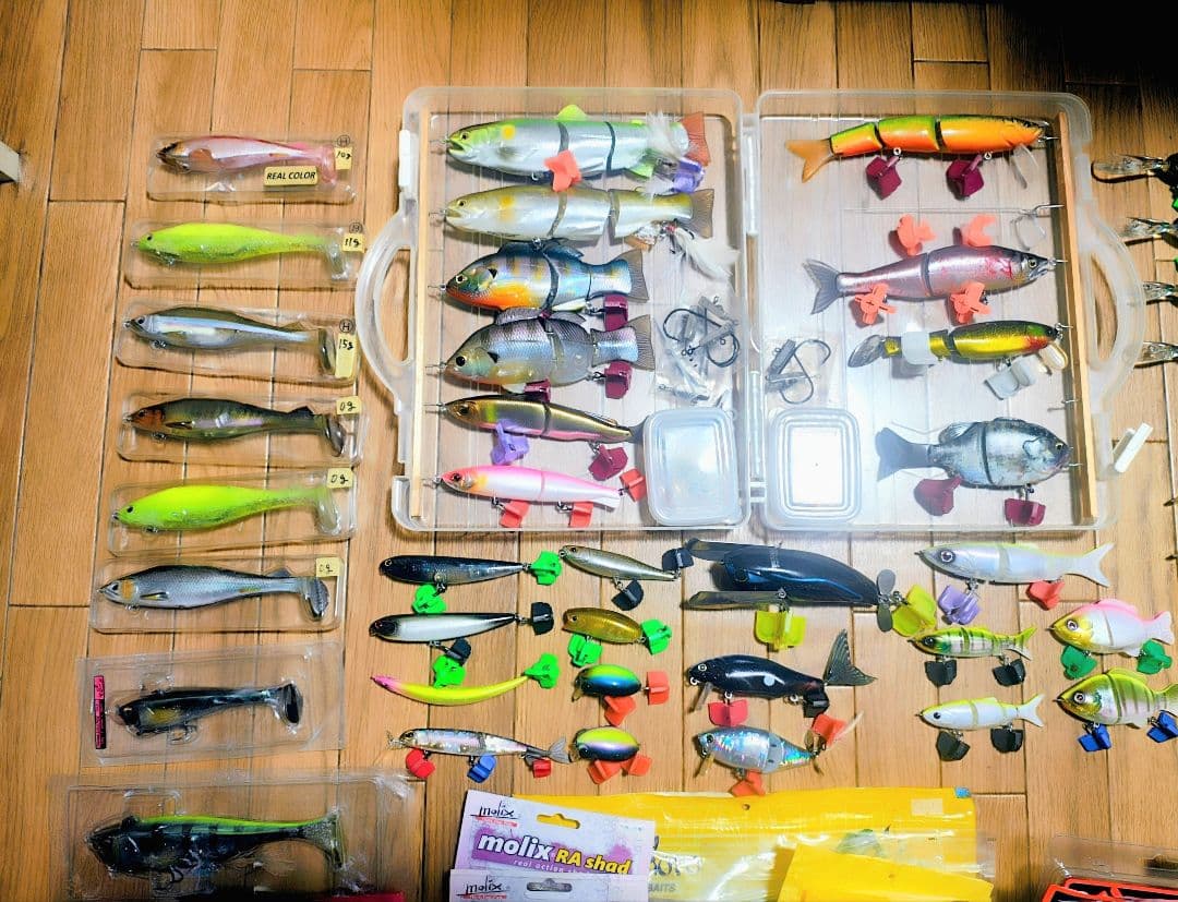 ●バス釣りルアー大量■プラグ＆ワーム■まとめ売り■引退セット■大量！■初心者