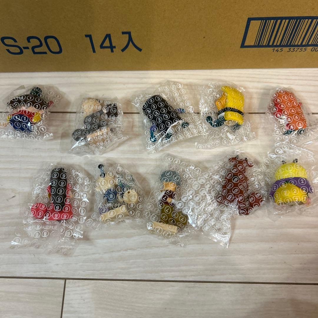 （超大量）おじゃる丸クラブ　食玩　ソフビコレクション　全10種　コンプリート