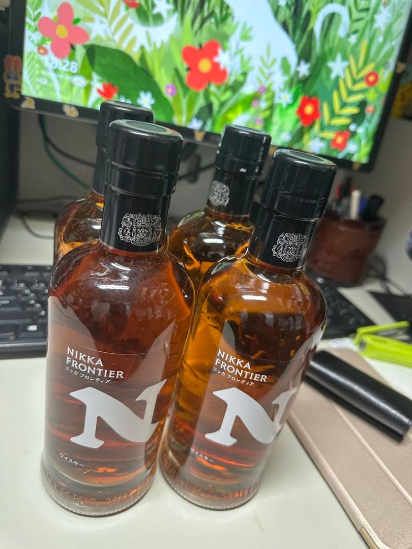 NIKKA FRONTIER ウイスキー 4本セット