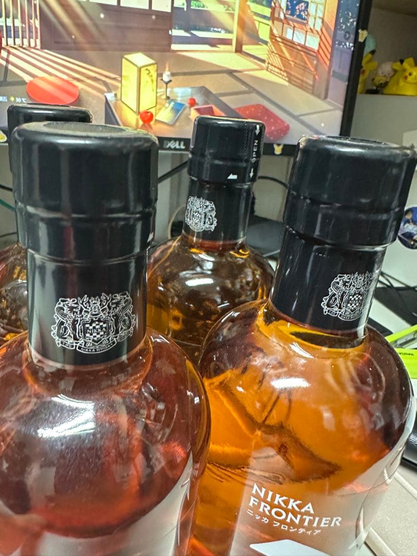 NIKKA FRONTIER ウイスキー 4本セット
