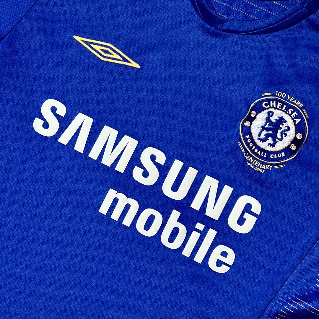 国内正規品 チェルシー 05-06 ユニフォーム アンブロ 100周年 Mサイズ
