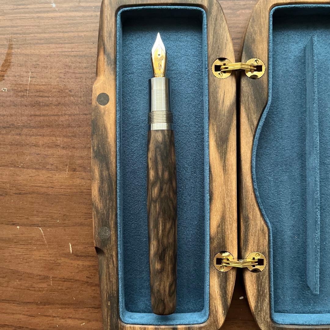 工房楔 黒柿孔雀杢 クローズドエンド楔 コンプロット デューエ