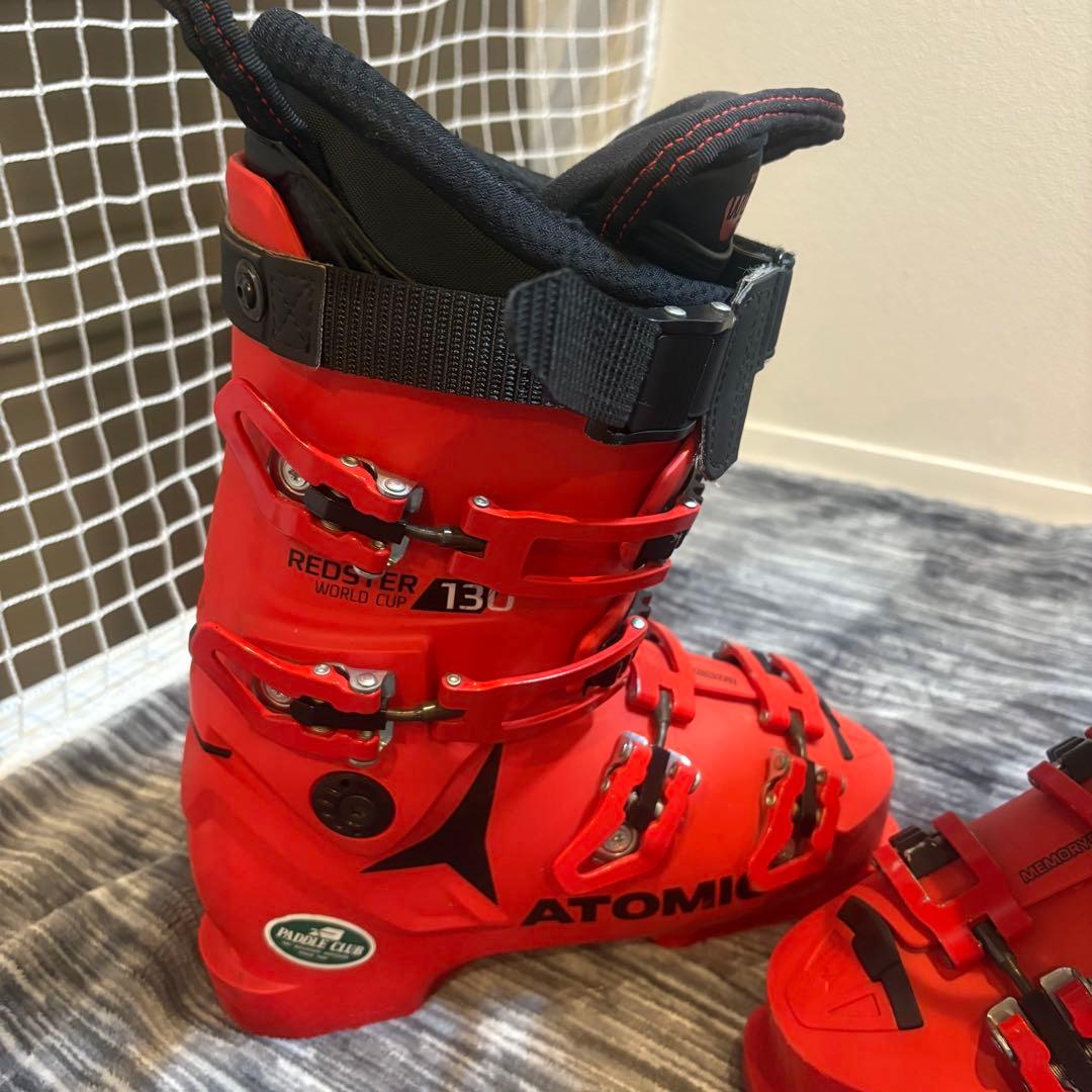 【極美品】ATOMIC REDSTER WORLD CUP 130 スキーブーツ