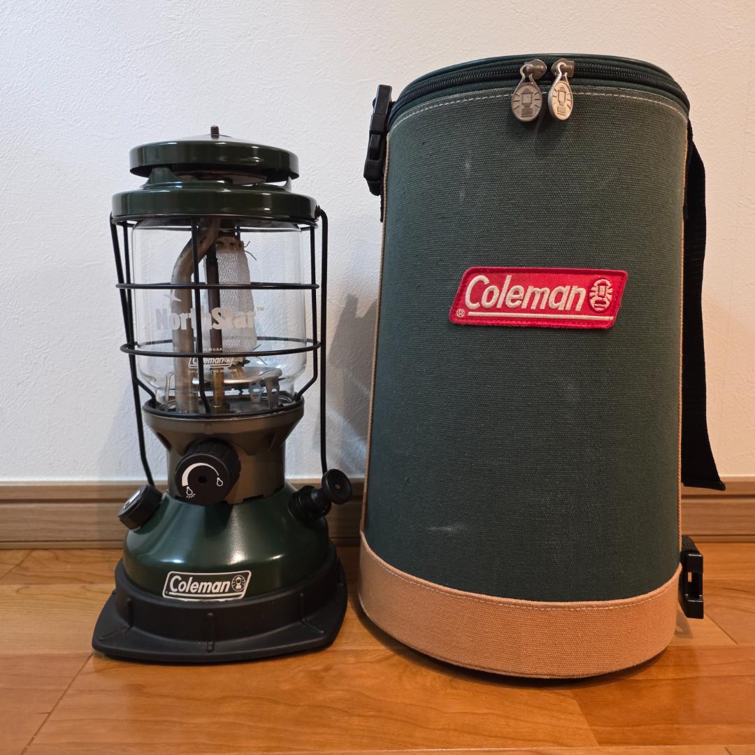 【良品】コールマン ノーススターチューブマントルランタン（収納ケース付）