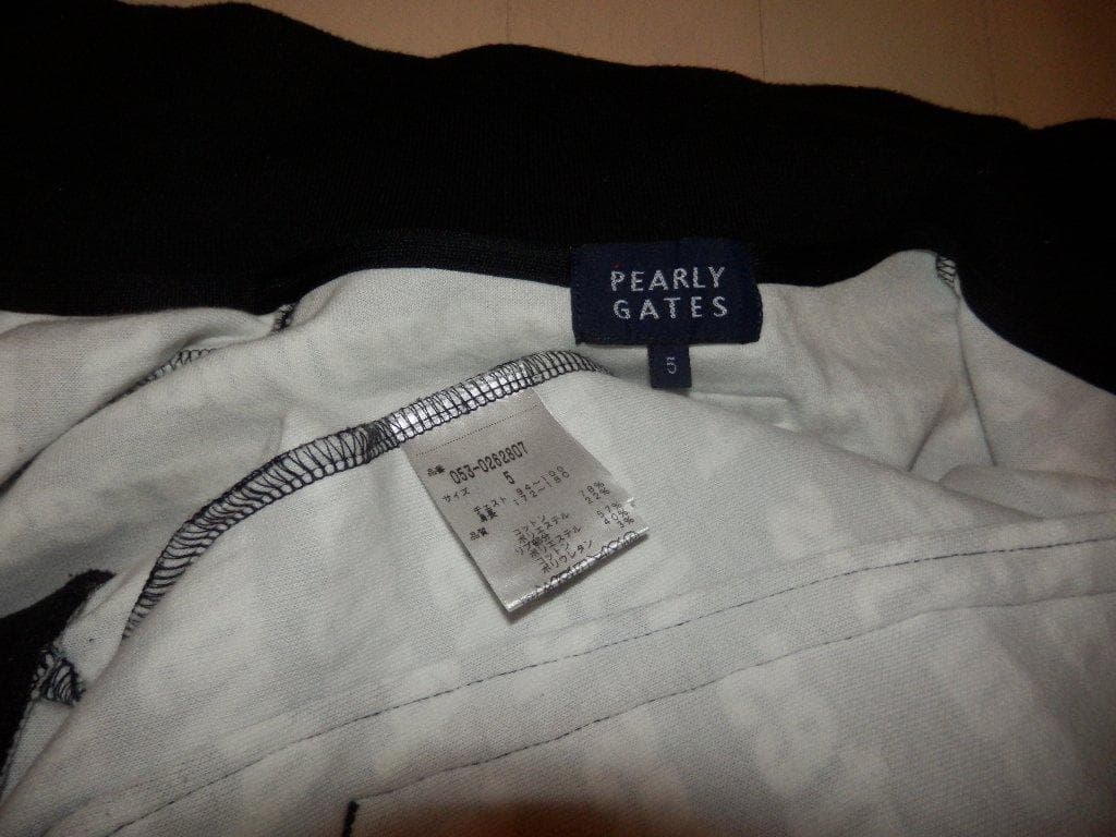 認識タグ有★パーリーゲイツ★ダブルジップジャケット 2020年★サイズ5 L