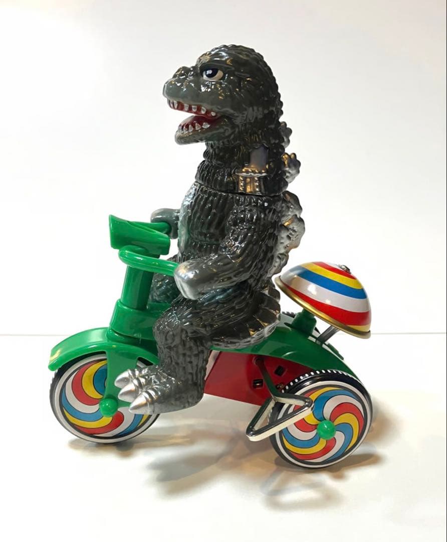 M1号 ニセゴジラ 三輪車 ブリキトイ レトロ