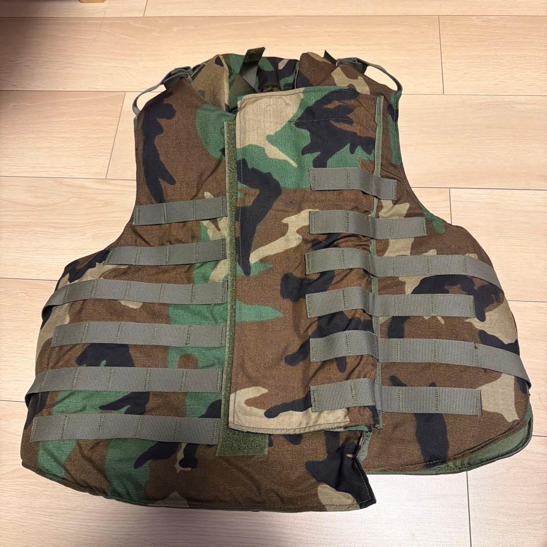 米軍実物 放出品 Point Blank社製 ウッドランド ボディーアーマー