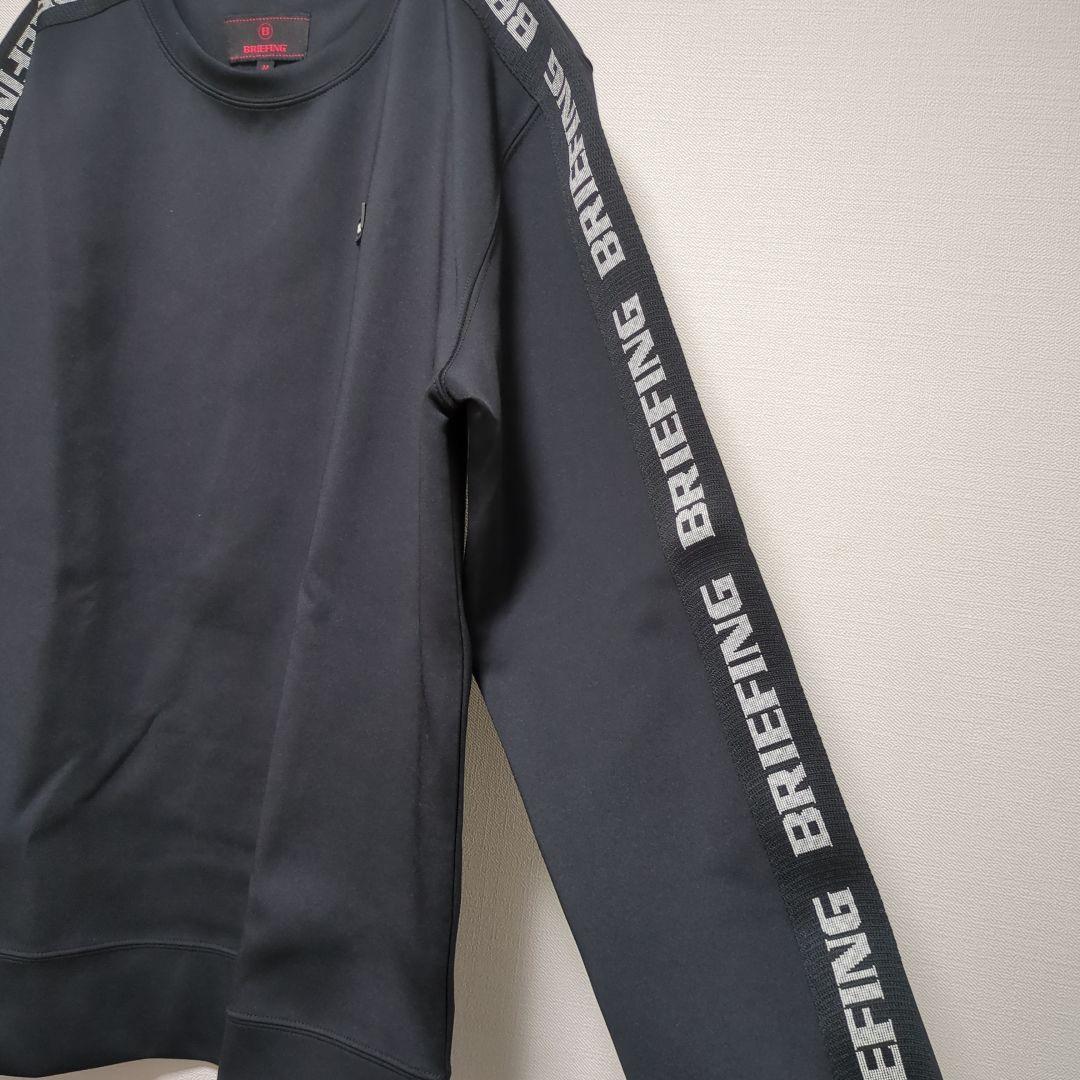 BRIEFING ブリーフィング ゴルフ ブラック スウェット トレーナー M