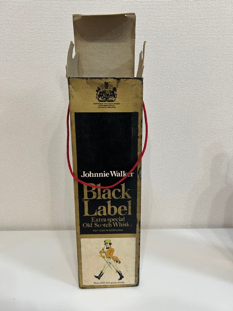 ジョニーウォーカー ブラックラベル 金キャップ　未開封品