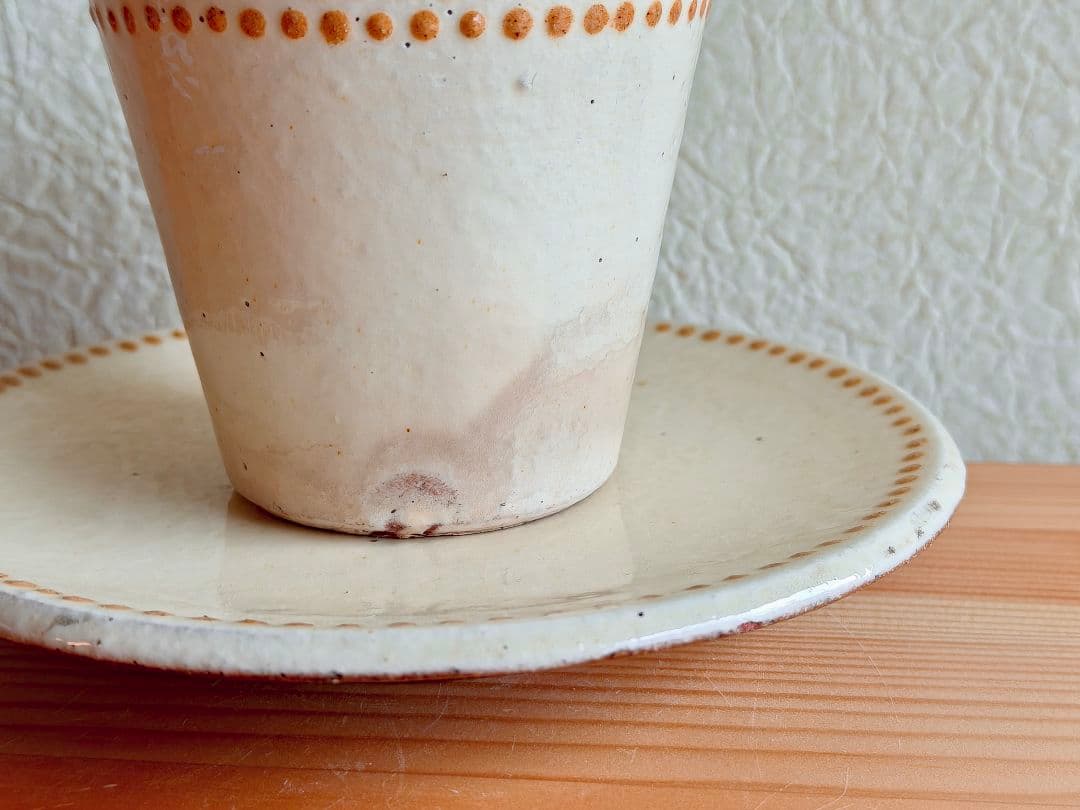 舩木研兒 コーヒー碗皿 カップ&ソーサー　船木　研児　②