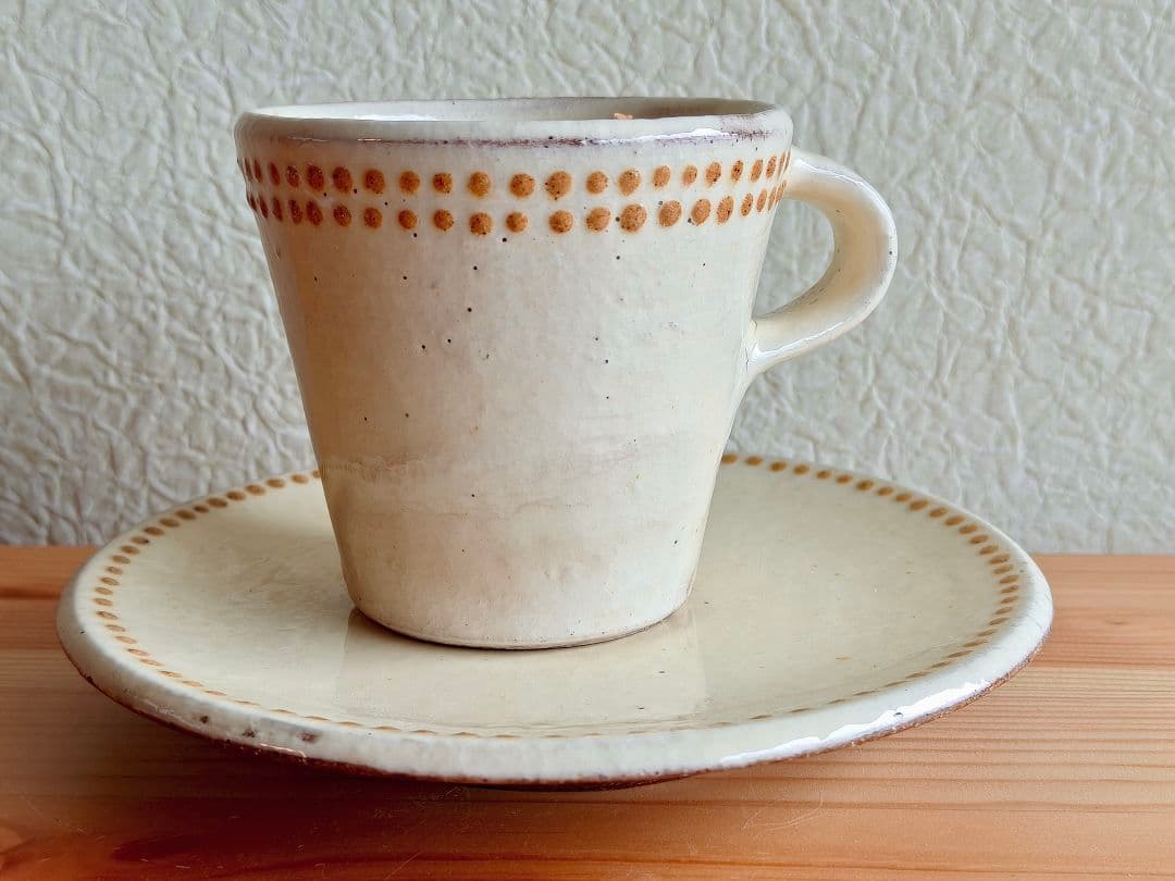 舩木研兒 コーヒー碗皿 カップ&ソーサー　船木　研児　②