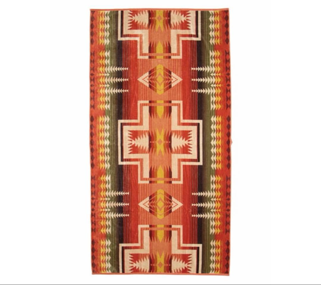 PENDLETON ジャガードオーバーサイズタオル