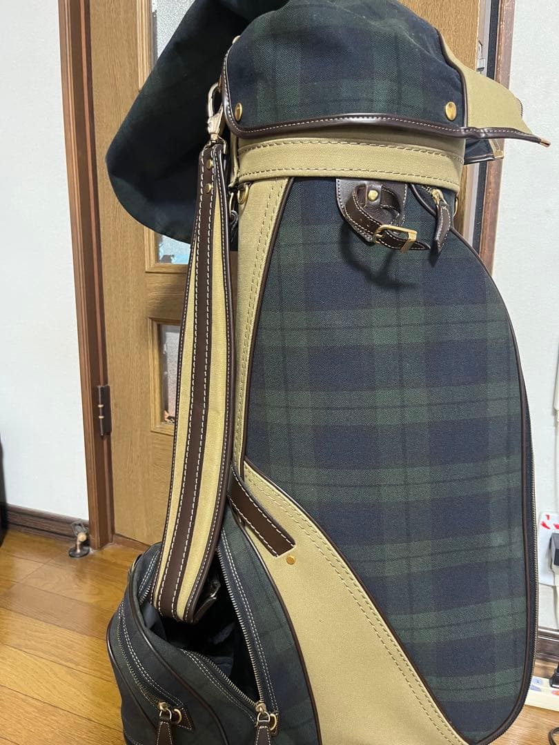 チェック柄ゴルフバッグ・キャディバッグ