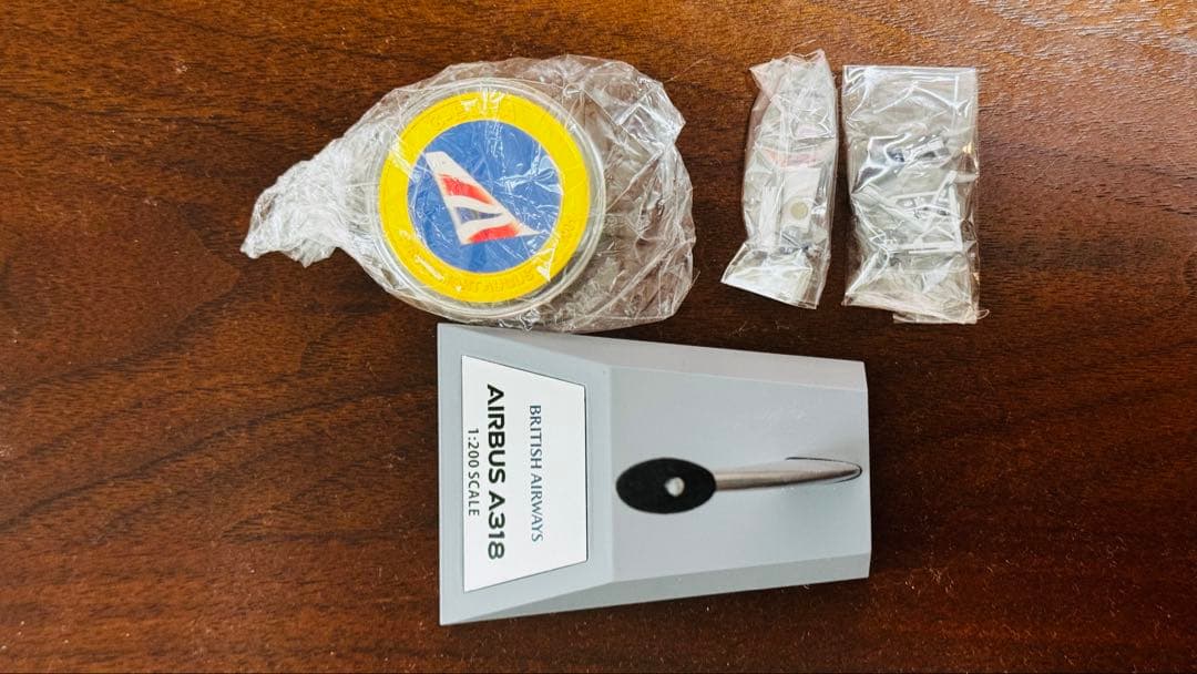 昭和ろく　損傷有British Airways A318 1/200 A…