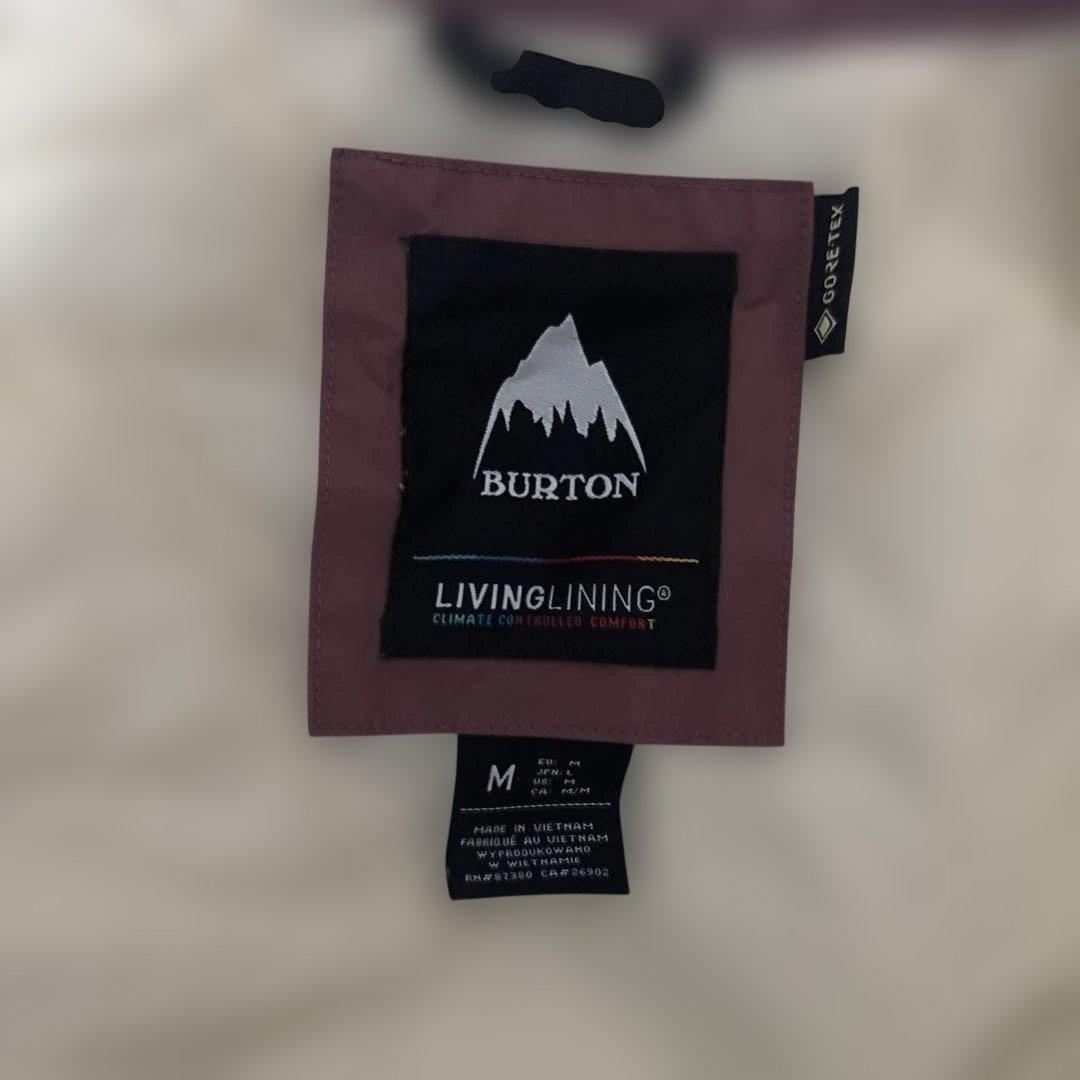 BURTON LIVING LINING ゴアテックスジャケット M ピンク