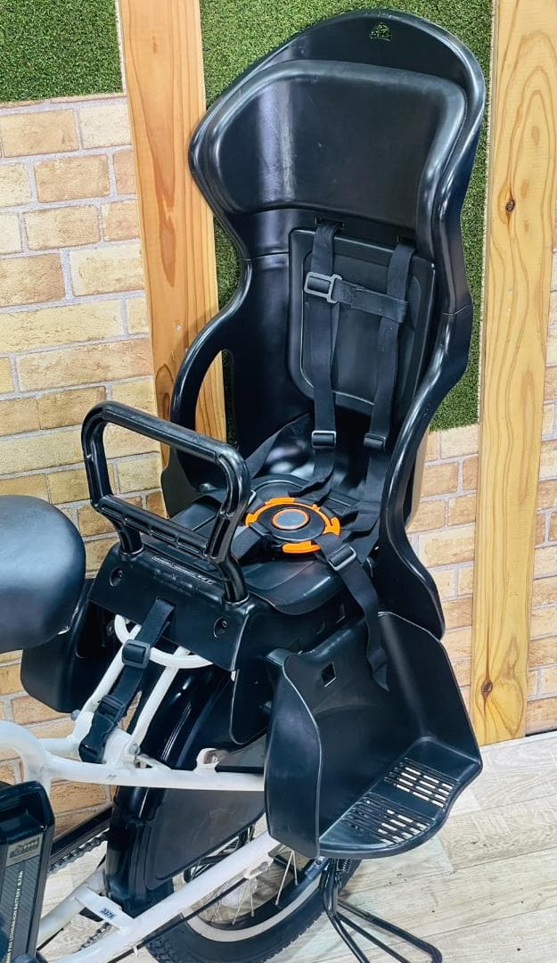 超特価 ホワイト系 ヤマハ PAS 子供乗せ電動アシスト自転車 H3376