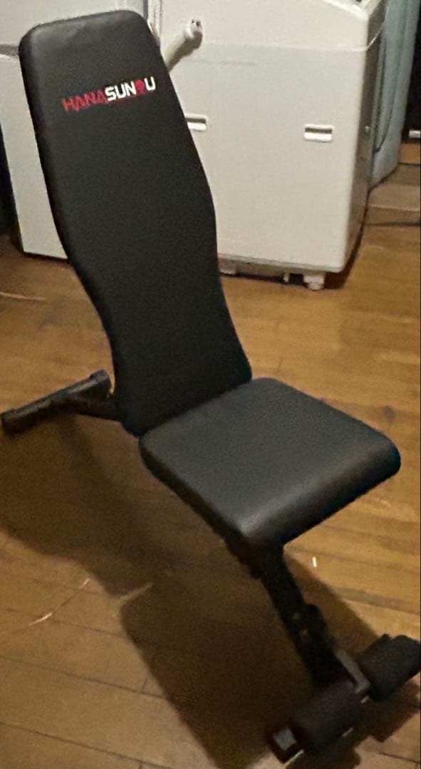 ベンチ付き 【引き取り川口市】可変式ダンベル　41.5kg×2