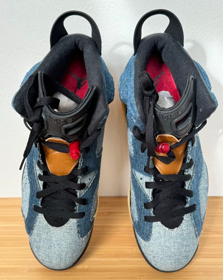 シューズ(男性用) NIKE Jordan 6 Retro Washed Denim 28cm