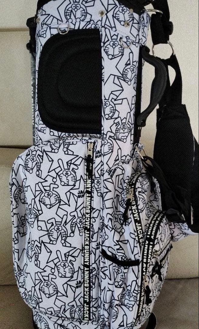 新品 ジャックバニー パーリーゲイツ ドラえもん 総柄 キャディバック
