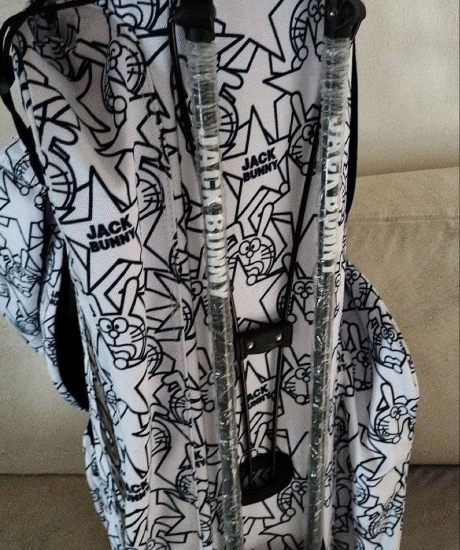 新品 ジャックバニー パーリーゲイツ ドラえもん 総柄 キャディバック