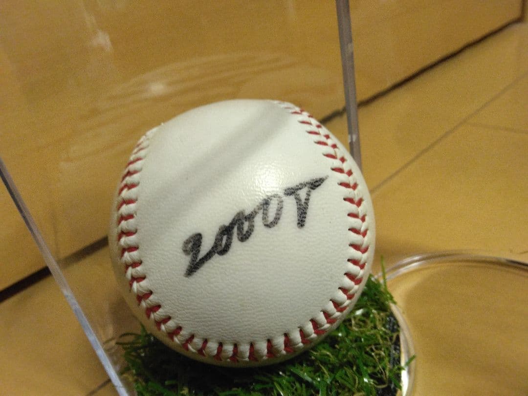 長嶋茂雄監督 直筆サインボール 2000年優勝時　背番号３　読売巨人軍