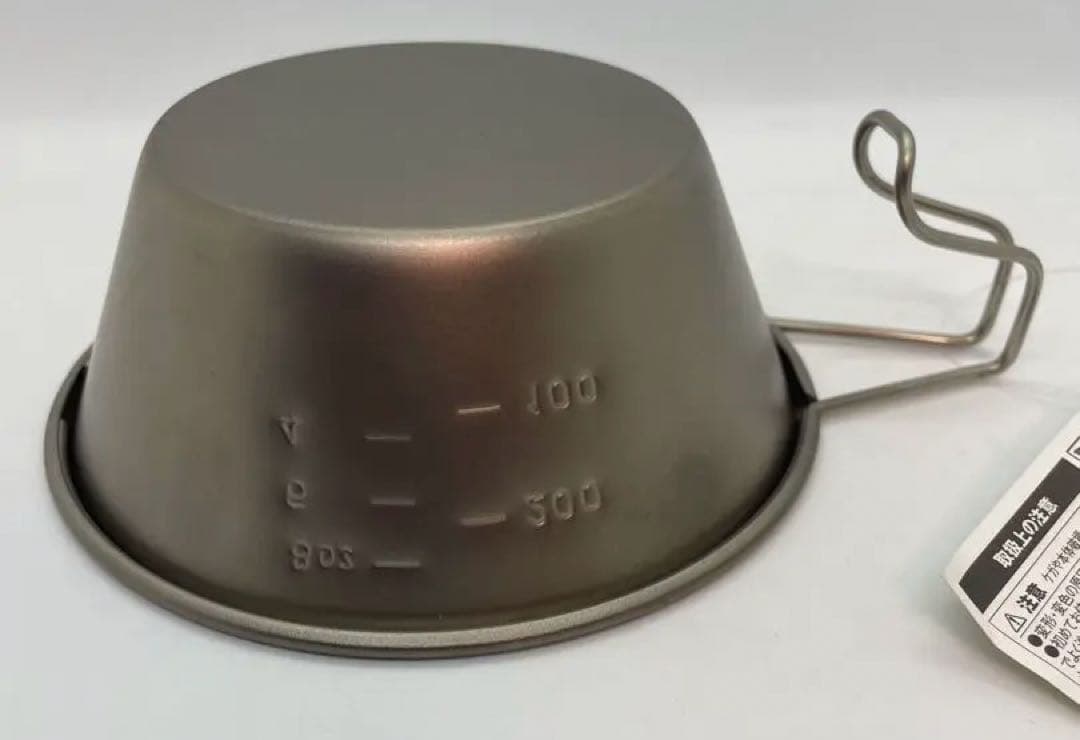 廃盤 スノーピーク ライン コラボ チタン シェラカップ LINE キャンプ