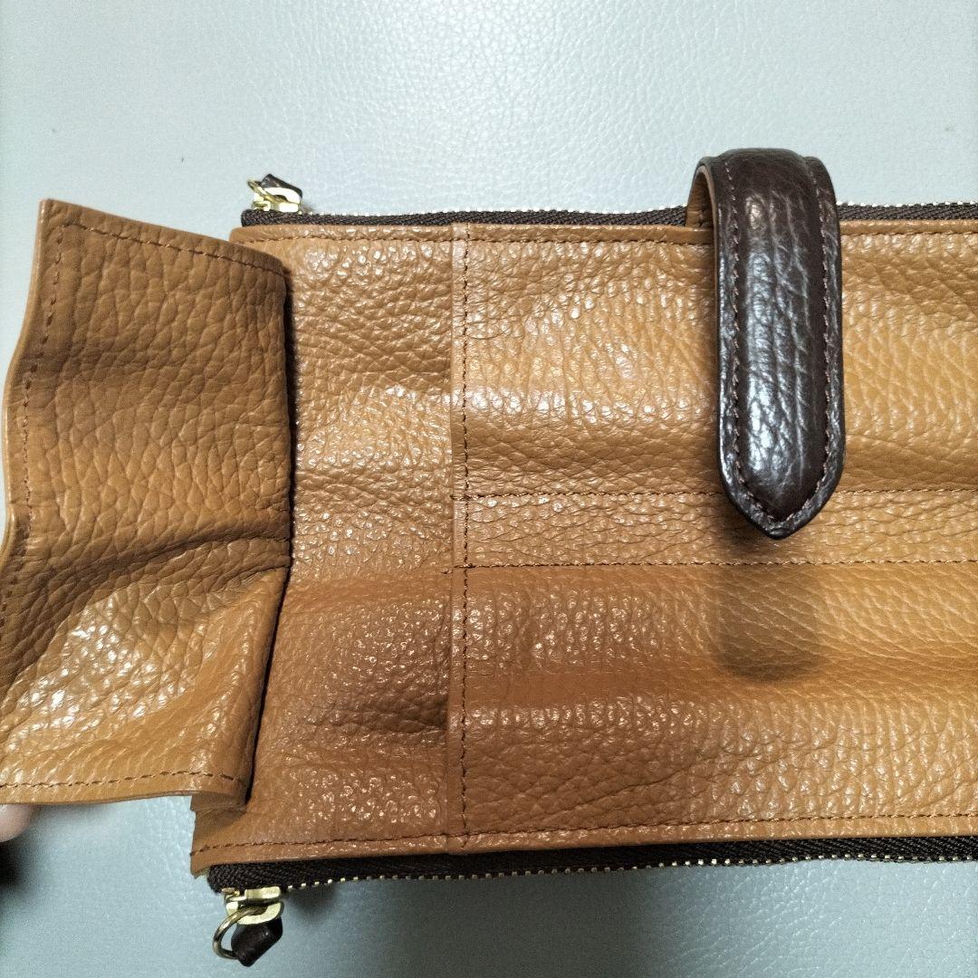 環奈様　Cカンパニー ルポペンケース ダークブラウン しおり付き