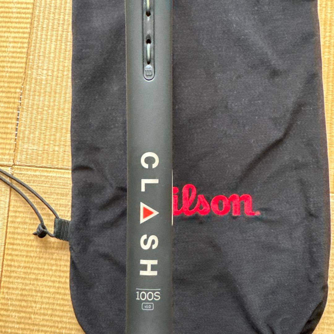 ま*ー様 Wilson CLASH 100S テニスラケット ケース付き