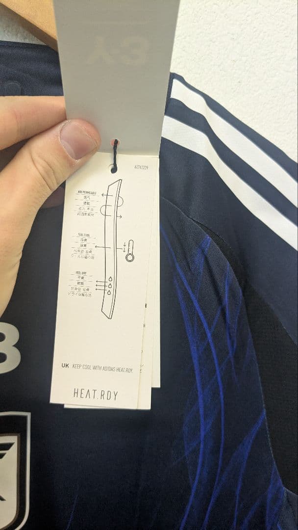 【定価の50%off】日本代表オーセンティックユニフォーム長袖モデルXLサイズ