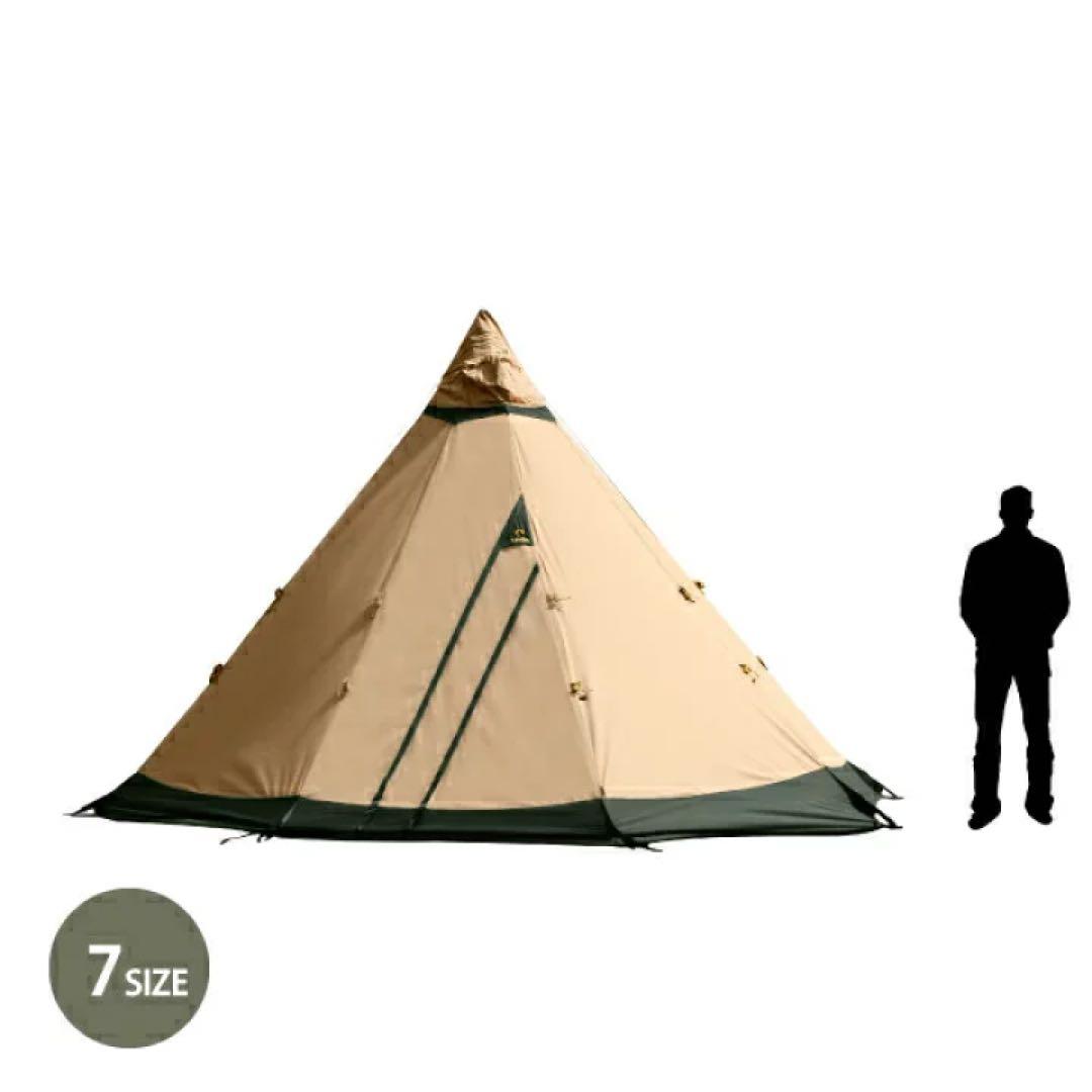 テンティピ　ジルコン　7cp フロアマット付きTentipi zirkonテント