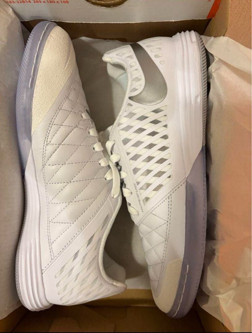 新品 25.0cm ナイキ ルナ ガト II IC LUNARGATO 白