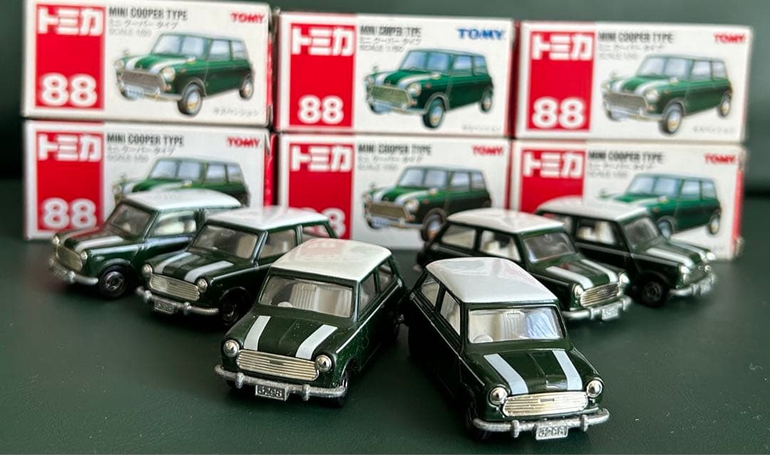 トミカ ミニクーパー 6台セット