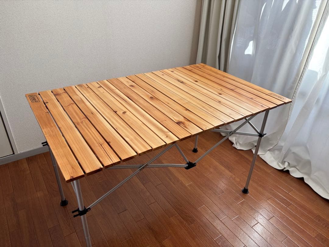 Coleman コールマン ナチュラルウッドロールテーブル（110）