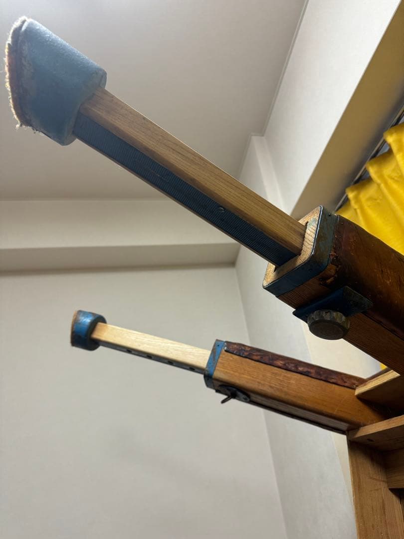 レザー フラットベンチ 高さ調整可能