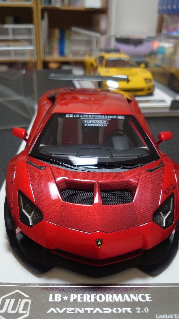 LB-WORKS JUC製　アヴェンタドールリミテッド　1/18 限定