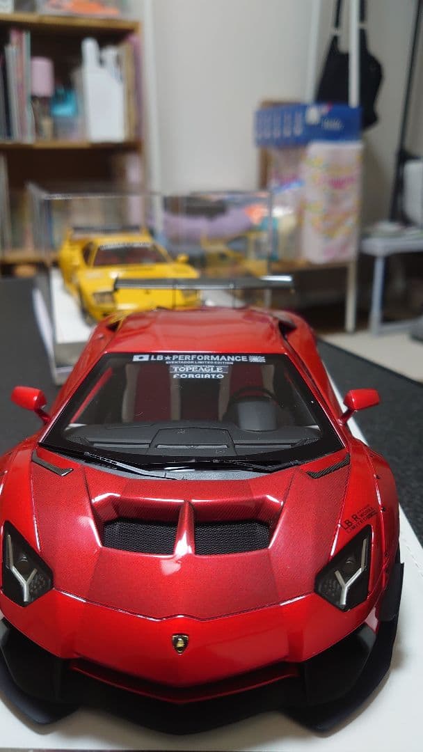 LB-WORKS JUC製　アヴェンタドールリミテッド　1/18 限定