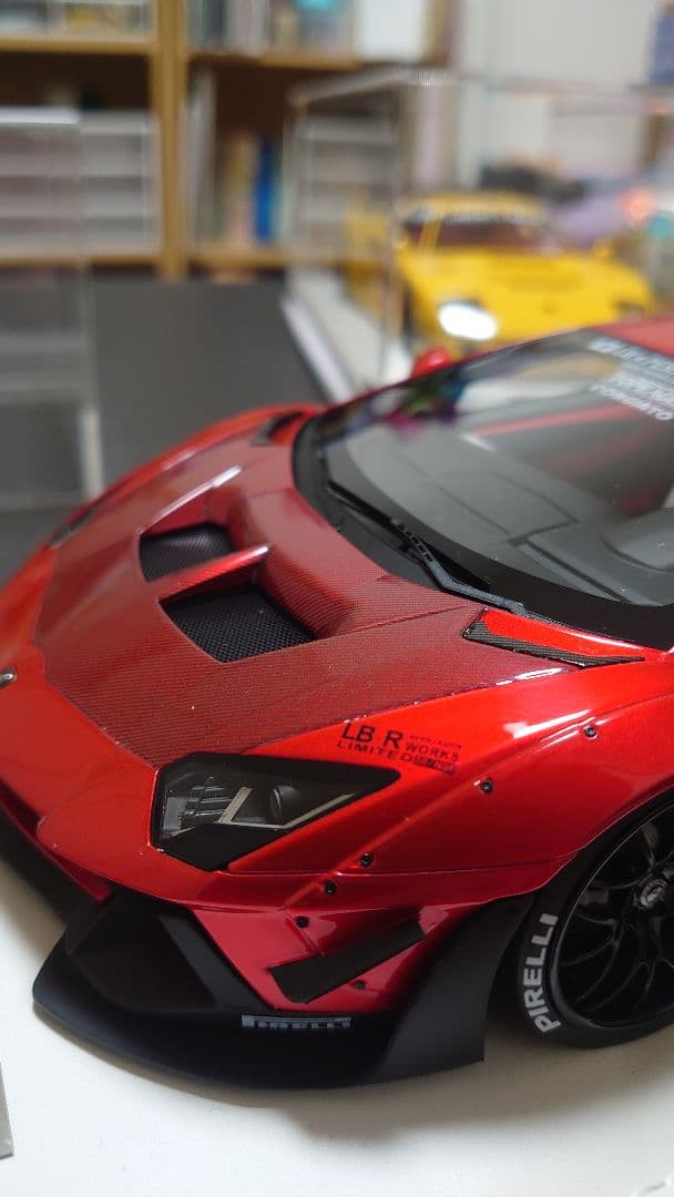 LB-WORKS JUC製　アヴェンタドールリミテッド　1/18 限定