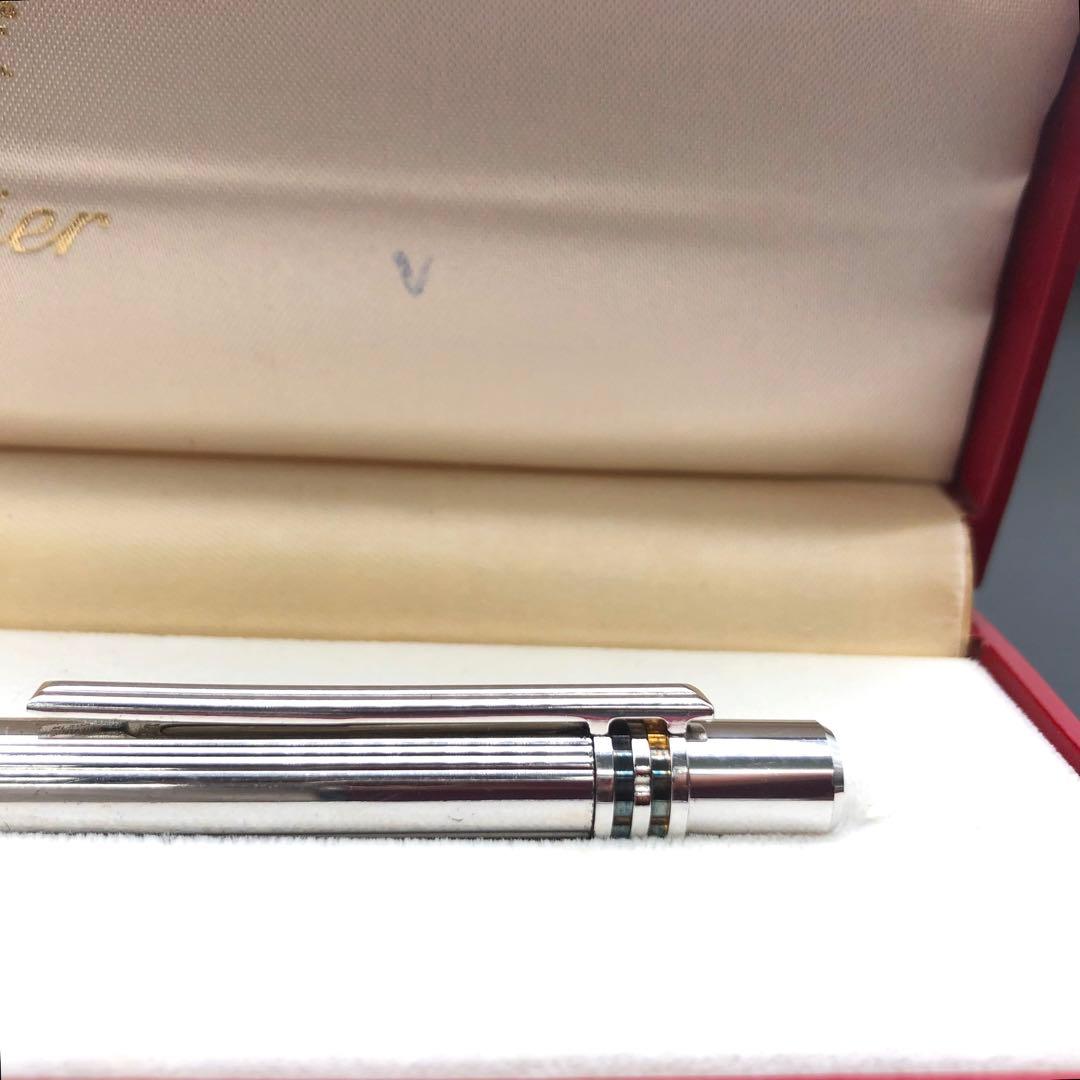 R カルティエ　must de Cartier シルバー ボールペン